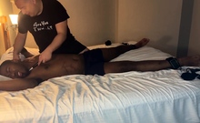 Bear Daddy Matt Tickles And Teases Black Jamal Bbc