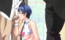 Bigboobs Anime Maids Gangbang By Her Boss