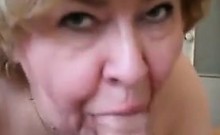 Amateur Granny Gives A Great Blowjob