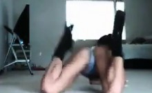 Sexy Chick Stripping