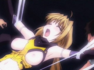 Caught Japanese anime hot poked by monsters