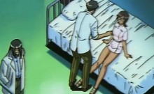 Naughty Anime Doctor Squeezed Her Patient Tits