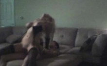 Cheating Blonde Riding Dick Caught On Hidden Camera