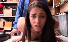 Deep anal punishment for teen thief Avi Love