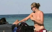 Nude Beach Voyeur Films Sexy Ass Women