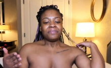 Sexy Chocolate Ebony Lashay Fucked By Hairy Paki