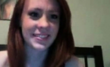 Redhead Boob Flash