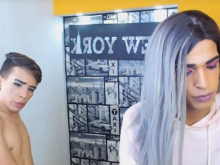 Slutty Trans Gets Asshole Fucking
