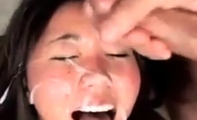 Asian Whore Double Cum Facial