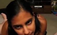 Indian Girl Loves Sucking White Cock