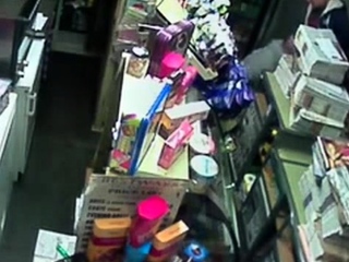 Str8 caught fucking on security camera in store
