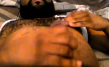 Me showing off Hairy Chest and Belly while Jerking Off