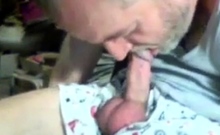 Daddy self sucking