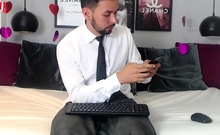 Sensual Dady Hot Masturbating Part 4 Doing A Cam Show