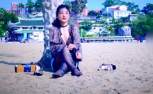 Fullfive-masturbating With Toy On The Public Beach