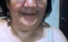 Ecuadorian Granny Watching My Cock