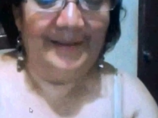 ecuadorian granny watching my cock