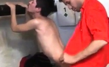 Daddy Takes Twink's Anal Virginity As Rent Payment