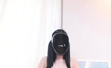Amateur blondie solo anal masturbation