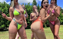 Camsoda-Big booty teens playing chicken