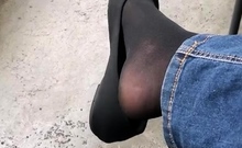 Black Amateur Explore Hot Foot Fetish