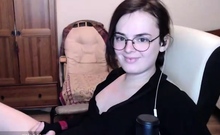 Brunette Solo Webcam Masturbation