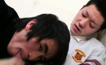 Lusty Gay Yuki Blows And Jerks Off Harukis Throbbing Dick