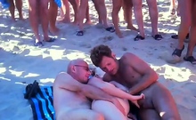 Amateur women fuck guy in amateur group sex porn