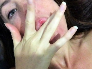 Amateur blondie solo anal masturbation