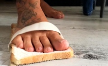 Mix of Foot Fetish clips from Amateur Trampling