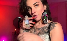Masturbation close up Tamara big clit