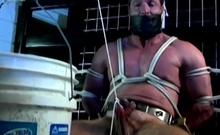 Derek Pain Feels Pleasure While His Balls Are in Torment