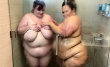 Extremely hirsute amateur matured Hedvika lesbian action