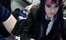 Hot amateur webcam teen masturbates for their fans