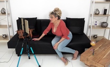 Amateur Busty Mature Big Ass Dildo Masturbation