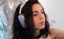 Hottest brunette solo webcam masturbation 2