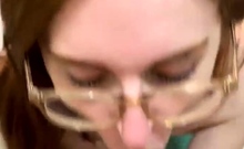 Amateur slut blowjob cumshot