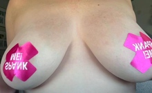Peppered Tingles ASMR - Playing With Her Boobs