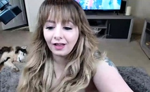 Amateur webcam slut creampie masturbate