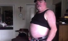 Mature Bear Strips and Strokes