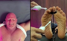 Hunk Turned Pink From Intense Tickles