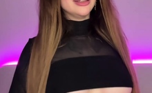 Adrianna Savu likes schoolgirl cosplay, stripping off her