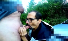 Pipe Au Lac Outdoor Blowjob With Hunks