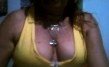 Horny Granny on Webcam