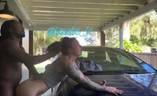 Kasie K - Fucked In The Driveway