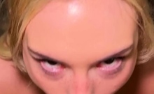 Sexy Blonde Hottie Dylan Moore Sensual Cock Worship