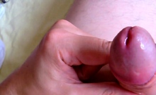 Twink Jerks Off His Tiny Cock After A Clean Shave