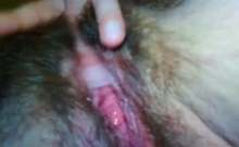 Wet Hairy Pussy - German Amateur Solo Webcam Orgasm