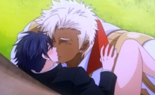 Prince Fills Up Shy Boy's Anime Hole With Creamy Finish