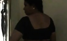 Indian Aunty Flashes Her Breasts